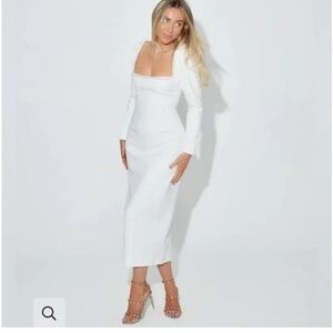 Odd Muse - The Ultimate Muse Midi Pearl Dress XL